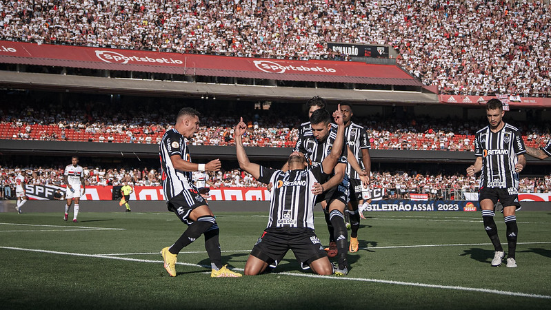 Atlético não perde para o São Paulo há cinco anos e mais de 10 jogos